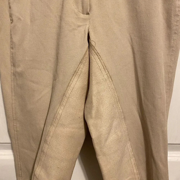 Goode Rider Beige Breeches Women Sz 24R Equestrian Pants Horse Riding Outdoors - Picture 10 of 12